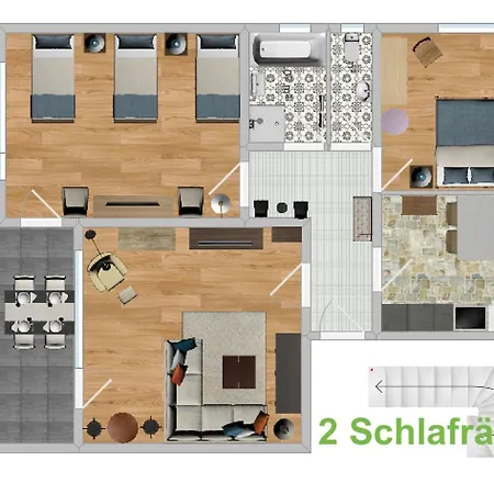 Stadtferienwohnung Apartment *